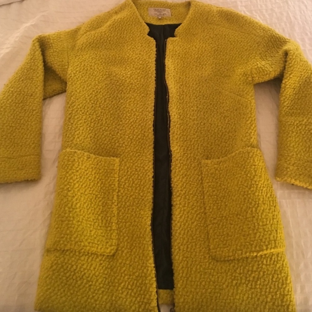 Zara yellow coat!